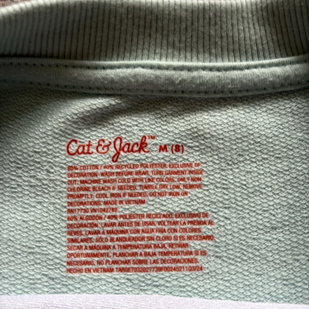 Girl’s Cat & Jack Sweatshirt - Picture 4 of 5